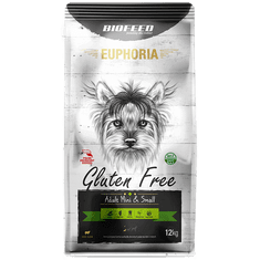 BIOFEED Euphoria Gluténmentes Mini & Small Mini- És Kistestű Kutyáknak 12 Kg-Os Bárányhússal