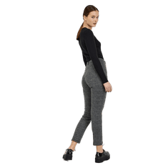 Orsay Szürke női kockás csípős nadrág ORSAY_350194601000 XL