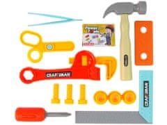 Lean-toys DIY készlet egy szerszámosládában gyerekeknek Kalapács