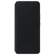 Huawei Mate 20 pro Wallet Cover flip tok fekete (51992636) (51992636)