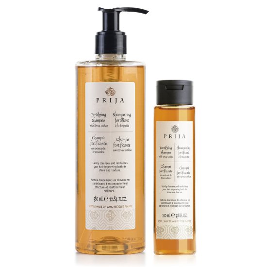 sarcia.eu PRIJA kozmetikai szett: regeneráló hajsampon 380ml + regeneráló hajsampon 100ml