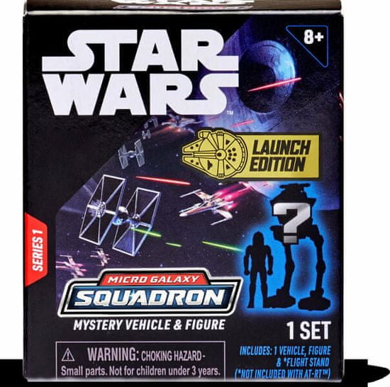 Star Wars Csillagok háborúja Micro Galaxy Squadron meglepetés jármű figurával 5 cm
