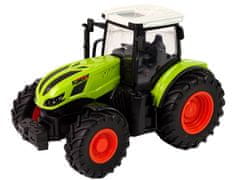Lean-toys Távirányítású traktor 1:24 R/C Pilot 2.4 G Zöld