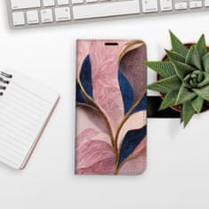 iSaprio Pink Leaves flip tok Samsung Galaxy M52 5G