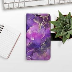 iSaprio Purple Marble flip tok Xiaomi 12 / 12X