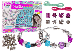 Lean-toys DIY karkötő készítés készlet Charms ékszerek