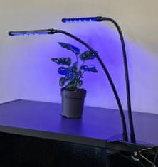 BigBuy 40 LED-es kétkarú növénynevelő lámpa (BBM)