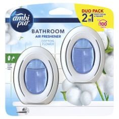 Ambi Pur Bathroom Cotton Fresh friss levegőfrissítő, 2 db