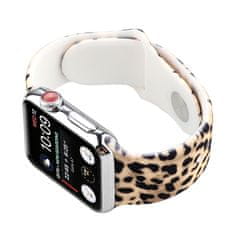 4wrist Apple Watch szilikon szíj - 42/44/45/49 mm - Cheetah