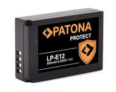 PATONA akkumulátor a Canon LP-E12 850mAh Li-Ion Protect készülékhez