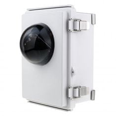 Secutek 5MP hordozható 4G biztonsági PTZ kamera akár 1 év élettartammal - 5x optikai zoom - álcázás az elektrodobozban