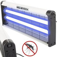 Verkgroup Falra szerelhető UV lámpa szúnyogok, lepkék, legyek és rovarok számára 40W