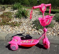 Roller - háromkerekű rózsaszín