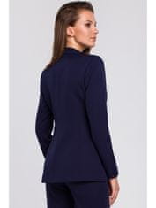 makover Női formális kabát Gwenelott K036 tinta kék XL