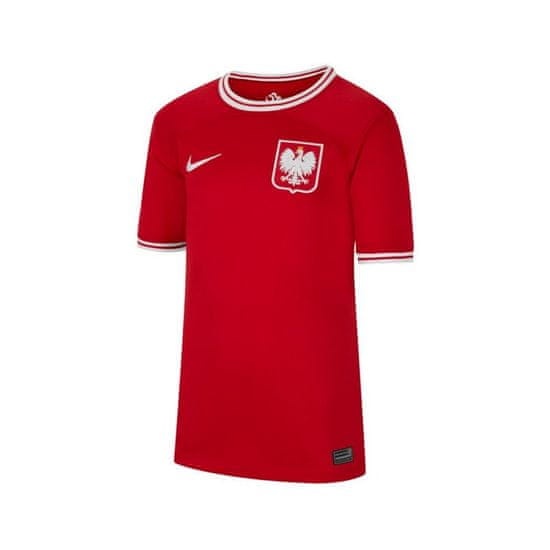 Nike Póló kiképzés piros Polska Stadium Jsy Home JR