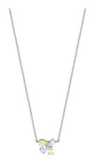 Esprit Fényes ezüst nyaklánc színes cirkónium kövekkel ESNL01821342