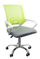 irodai szék MR2071 szürke - zöld