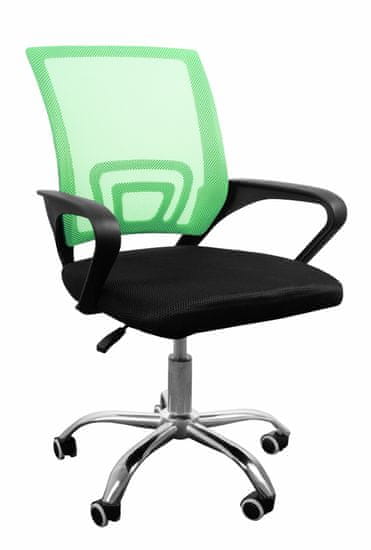 Aga Irodai szék MR2074 Fekete - Zöld