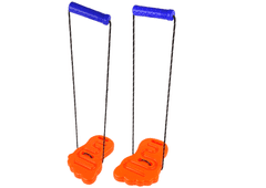 Lean-toys Stepper Set gólyalábak gyerekeknek Narancssárga