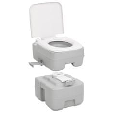 Vidaxl hordozható kemping WC és víztartály szett 3186652