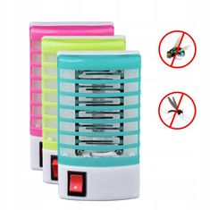 Verk 01866 Elektronikus lámpa szúnyogok és legyek ellen rózsaszín