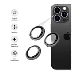FIXED Camera Glass kamera védőüveg Apple iPhone 14/14 Plus számára FIXGC2-928-SL, ezüst