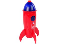 Lean-toys Űrhajós rakéta szappan buborék gép piros