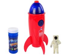 Lean-toys Űrhajós rakéta szappan buborék gép piros