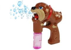 Lean-toys Szappan buborék pisztoly Bulldog kutya