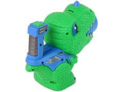 Lean-toys Szappanbuborék generátor gép dinoszaurusz kényelmes fogantyúval