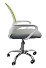 irodai szék MR2071 szürke - zöld
