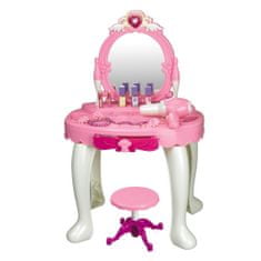 Baby Mix Gyermek fésülködő asztal székkel Sandra