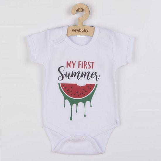 NEW BABY Body nyomtatással My first Summer