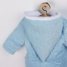 Andre Nicol Téli baba kabát sapkával Nicol Kids Winter kék 56 (0-3 h) Kék