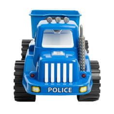 BAYO Gyermek rendőrségi bébitaxi POLICE 70 cm kék