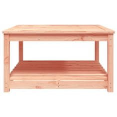 shumee tömör douglas fa kerti asztal 82,5x82,5x45 cm