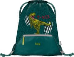 BAAGL 5 SET Airy T-REX: hátizsák, tolltartó, táska, pénztárca, doboz