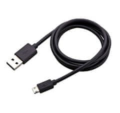 TKG Kábel: Fekete Micro USB / USB adatkábel 1m