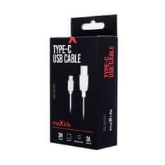 TKG Kábel: MaxLife - USB / MicroUSB fekete adatkábel 1m, 1A