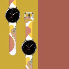 TKG Huawei Watch 3 / Watch 3 Pro (46 mm) okosóra szíj - Strap Moro color 7 színes szilikon szíj (szíj szélesség: 22 mm)
