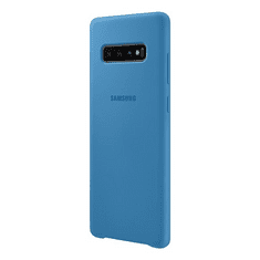 SAMSUNG Silicone Cover Galaxy S10+ szilikontok kék (EF-PG975TLEGWW) (EF-PG975TLEGWW)