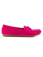 Amiatex Női mokaszin 100426 + Nőin zokni Gatta Calzino Strech, rózsaszín árnyalat, 37