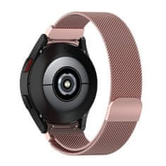 TKG Samsung Galaxy Watch 5 / 5 Pro (40 / 44 / 45 mm) - TECH-PROTECT Milaneseband ”2” - mágneses rose gold fémszíj (20 mm szíj szélesség)