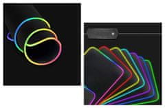 CoolCeny Játékpad egérhez és billentyűzethez RGB háttérvilágítással – 80 x 30 cm