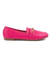 Amiatex Női mokaszin 100475 + Nőin zokni Gatta Calzino Strech, rózsaszín árnyalat, 37