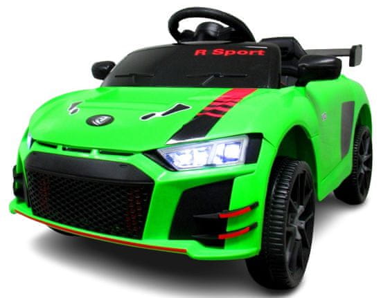 R-Sport Elektromos autó távirányítóval Cabrio A1 Zöld