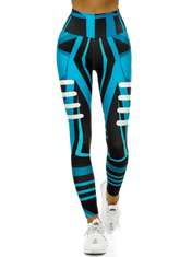 Ozonee Női sport leggings Aledud kék XL