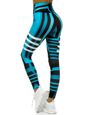 Ozonee Női sport leggings Aledud kék XL