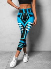 Ozonee Női sport leggings Florence kék M