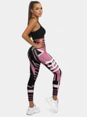 Ozonee Női sport leggings Florence világos rózsaszín XL